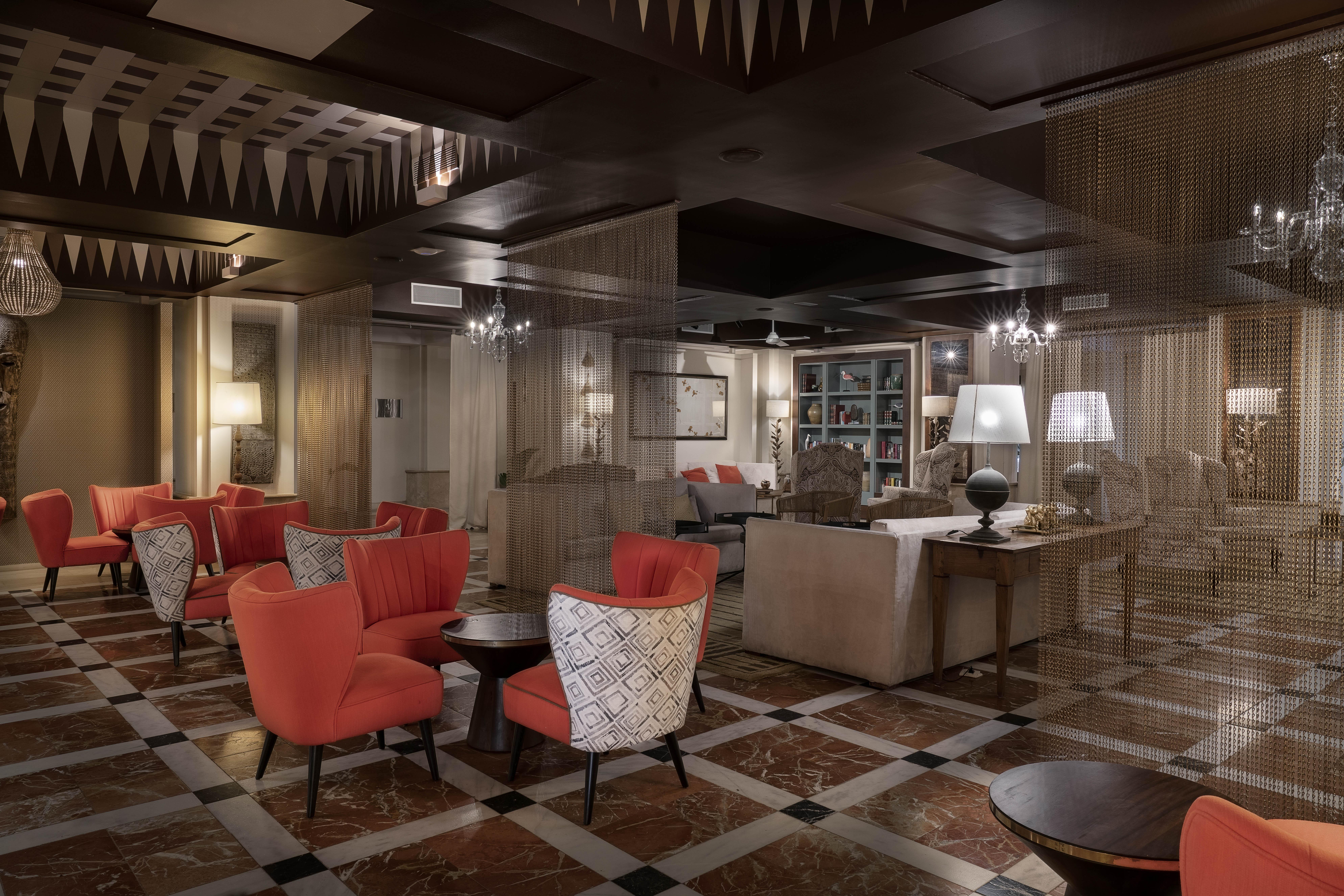 빈치 셀렉시온 라 플란타시온 델 수르 아데제 외부 사진 The lobby of the hotel